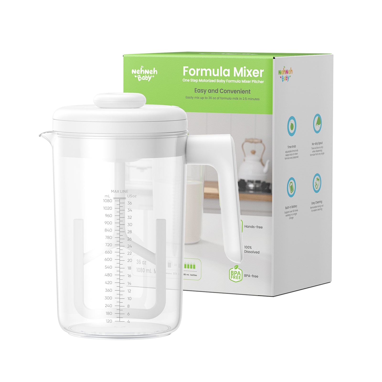 Electric Baby Formula Mixer